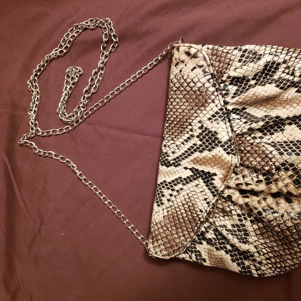 Python Snake Print Crossbody Purse - image 2